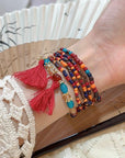 Tassel Rice Bead Bracelet