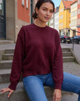 Basic Bae Round Neck Dropped Shoulder Sweater