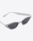 White Smoke Cat Eye Polycarbonate Sunglasses