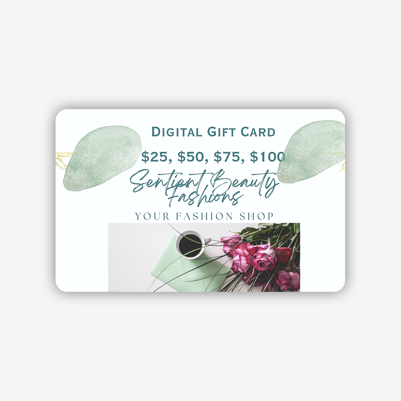 White Smoke Sentient Beauty Digital Gift Card Loopz Gift Cards Gift Cards