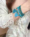 Tassel Rice Bead Bracelet