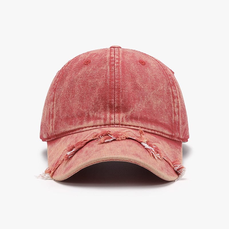 Sienna Fringe Adjustable Cotton Baseball Cap