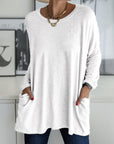 Full Size Round Neck Long Sleeve T-Shirt