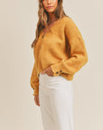 MABLE Long Sleeve Button Down Sweater Cardigan