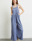 HEYSON Full Size Wide Leg Overalls with Pockets