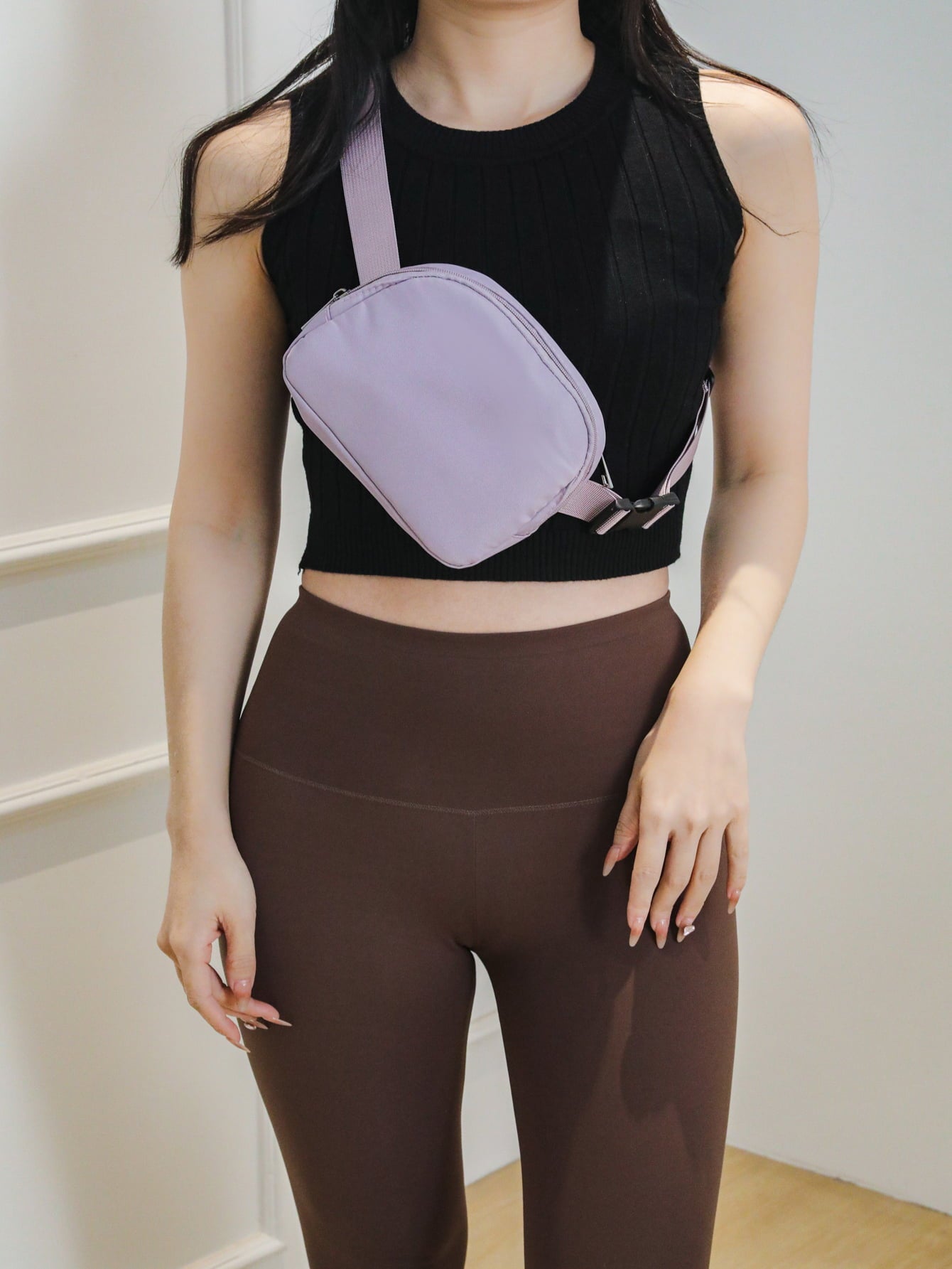Dark Gray Adjustable Sling Bag Sentient Beauty Fashions Apaparel &amp; Accessories
