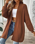 Sienna Open Front Long Sleeve Cardigan