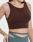 Backless Wide Strap Active Bra