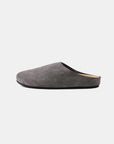 Suede Round Toe Slip-Ons