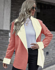 Open Front Long Sleeve Jacket