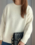 Round Neck Long Sleeve Sweater