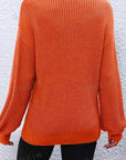 THANKSGIVING Round Neck Long Sleeve Sweater