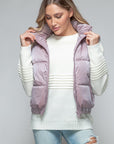 Snobbish Fine Fur Lining Quilted Vest