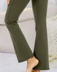 Pocketed High Waist Active Pants