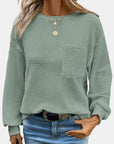 Mandy Round Neck Long Sleeve T-Shirt