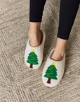 Melody Christmas Tree Cozy Slippers