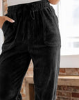 Drawstring Pants with Pockets