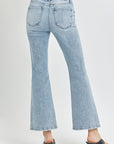 RISEN Full Size High Rise Ankle Flare Jeans