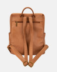 David Jones PU Leather Backpack Bag