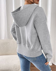 Perfee Half Zip Long Sleeve Hoodie