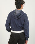 HYFVE Drop Shoulder Cropped Hoodie