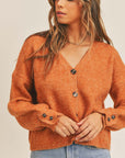 MABLE Long Sleeve Button Down Sweater Cardigan