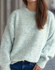 Round Neck Long Sleeve Sweater