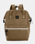 Himawari Water Resistant Canvas Backpack Bag with Side Pockets