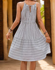 Sienna Striped Tie Waist Dress