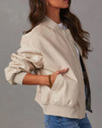 Zip Up Long Sleeve Jacket