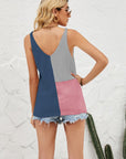 Color Block Knit Tank