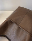 Dim Gray PU Leather Shoulder Bag Sentient Beauty Fashions *Accessories