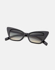 White Smoke Acetate Lens Cat Eye Sunglasses