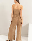 Light Gray HYFVE Knitted Cover Up Jumpsuit Sentient Beauty Fashions Apaparel & Accessories