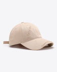 Distressed Adjustable Baseball Cap