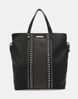 Nicole Lee USA Studded Large Tote Bag