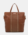 Nicole Lee USA Studded Large Tote Bag