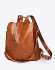 Zipper Pocket Backpack