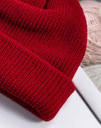 Cozy Rib-Knit Cuff Beanie