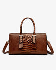 Textured PU Leather Handbag