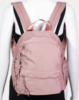 Fame Nylon Multi Pocket Backpack Bag