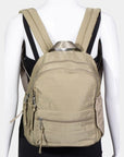 Fame Nylon Multi Pocket Backpack Bag