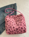 Leopard Furry Shoulder Bag