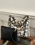 Leopard Furry Shoulder Bag