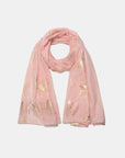 Ginkgo Leaf Polyester Scarf