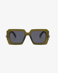 Polycarbonate Frame Square Sunglasses