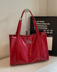 PU Leather Bow Shoulder Bag