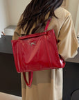 PU Leather Bow Shoulder Bag