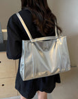 PU Leather Bow Shoulder Bag