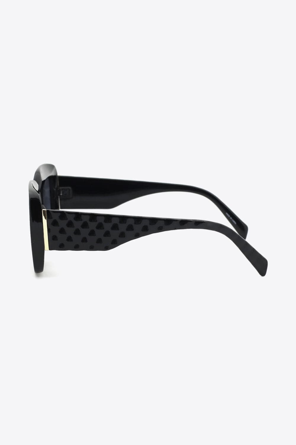 White Smoke Square Polycarbonate UV400 Sunglasses